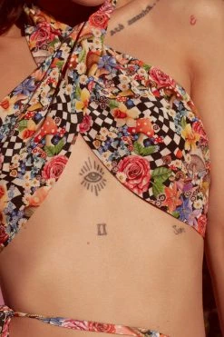 Ready-to-Wear Deidre Halter Scarf Top