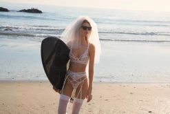 Victorias Secret Lace Heart Embroidery Garter Belt Wedding Shop 11 Victorias Secret Lace Heart Embroidery Garter Belt Wedding Shop