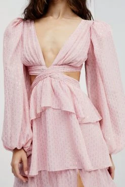 Ready-to-Wear Chantal Long Sleeve Maxi Dress