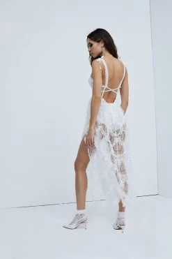 Ready-to-Wear Little White Dresses Tayla Midi Dress