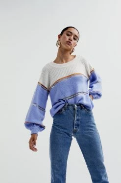 Knitz Arielle Tie Back Sweater