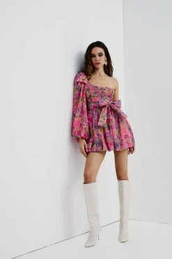 Ready-to-Wear Shop Annie One Shoulder Mini Dress