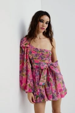 Ready-to-Wear Shop Annie One Shoulder Mini Dress