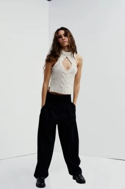 Knitz Shop Keke Cable Knit Tank