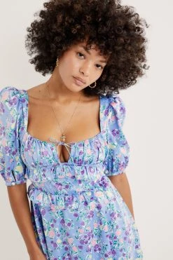 Ready-to-Wear Charlene Puff Sleeve Mini Dress Shop