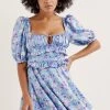 Ready-to-Wear Charlene Puff Sleeve Mini Dress Shop