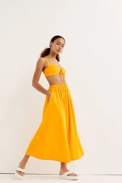 Ready-to-Wear Clementine Midi Skirt