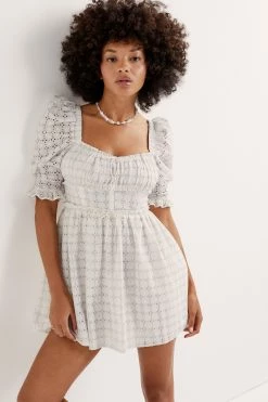 Ready-to-Wear Little White Dresses Libby Mini Dress