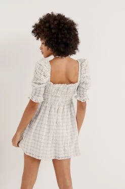 Ready-to-Wear Little White Dresses Libby Mini Dress