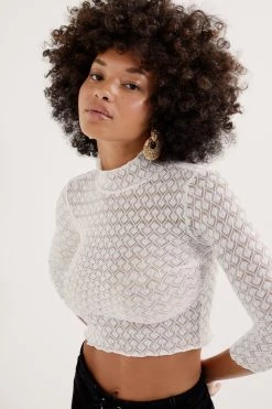 Ready-to-Wear Shop Tracy Turtleneck Crop Top