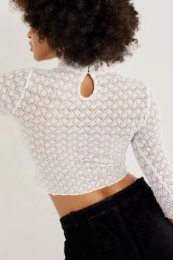 Ready-to-Wear Shop Tracy Turtleneck Crop Top