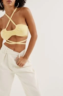 KNITZ Jourdin Tie Crop Top