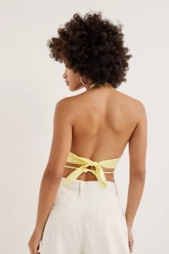 Ready-to-Wear Rana Cross Front Crop Top