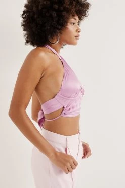 Ready-to-Wear Rana Cross Front Crop Top Shop