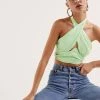 Ready-to-Wear Shop Rana Cross Front Crop Top