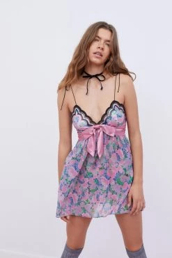 Victorias Secret Slip Dresses Odette Floral Slip Dress