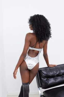 Victorias Secret Glimmer Sequin Bodysuit