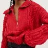 Knitz Shop Andie Zip Front Sweater