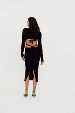 Knitz Jourdin Cross Front Top New