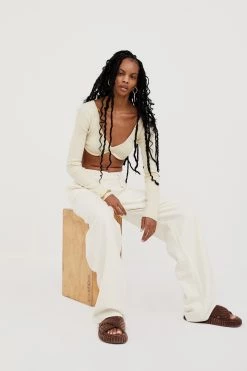 Knitz Jourdin Cross Front Top