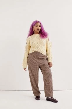 Knitz Andie Cut-Out Sweater Shop