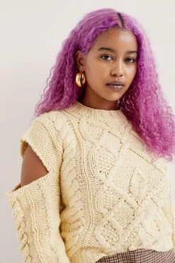 Knitz Andie Cut-Out Sweater Shop