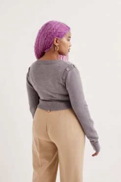 Knitz Joan Cropped Cardigan Shop