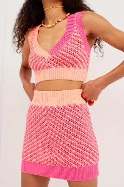 Knitz Jacinda Mini Skirt New