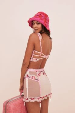 Victorias Secret Shop Festival Rose Skirt