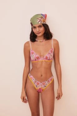 Victorias Secret Shop Plumeria Bouquet Bra