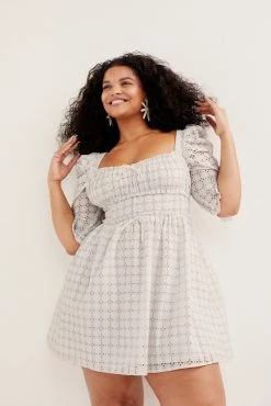 Ready-to-Wear Little White Dresses Libby Mini Dress