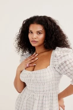 Ready-to-Wear Little White Dresses Libby Mini Dress