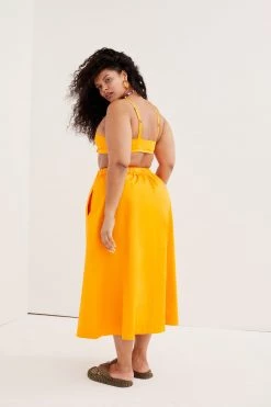 Ready-to-Wear Clementine Midi Skirt