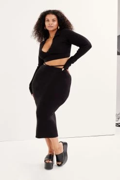 Knitz Mona Midi Skirt