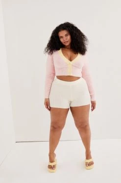 Knitz Shop Sheila Cropped Cardigan