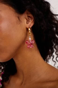Tootsie™ Butterfly Hoop Earrings New