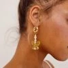 New Tootsie™ Jewelry Butterfly Hoop Earrings