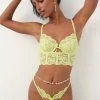 Victorias Secret Creamsicle Lace Bra