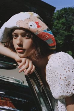 Cheap For Love & Lemons Store 12 Ruth Projects Accessories Patchwork Dolores Hat