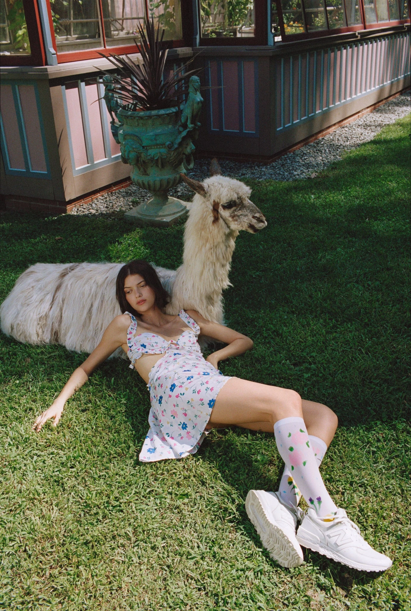 Accessories FL&L X Birthday Girl Floral Knee High 4 Accessories FL&L X Birthday Girl Floral Knee High