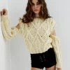 Knitz Andie Cut-Out Sweater Shop