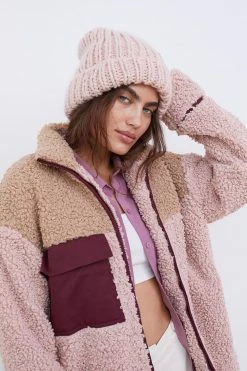 For Love & Leisure Knit Turnback Beanie Shop