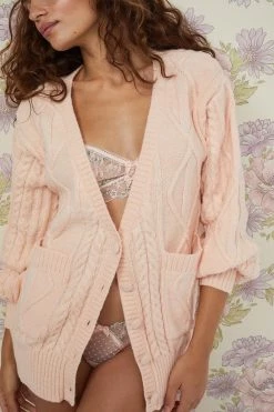 Victorias Secret Cable Knit Cardigan