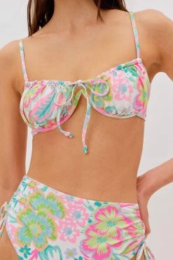 Swim Capri Floral Underwire Bra Shop