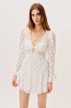 Ready-to-Wear Charmaine Mini Dress Little White Dresses