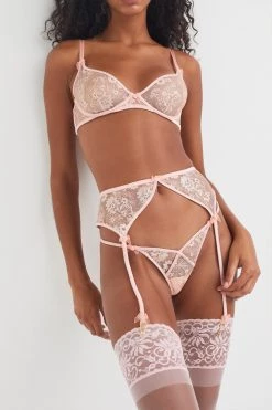 Victorias Secret Delicate Floral Foil Bra 9 Victorias Secret Delicate Floral Foil Bra