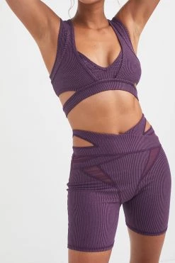 For Love & Leisure Double Strap Sports Bra Shop