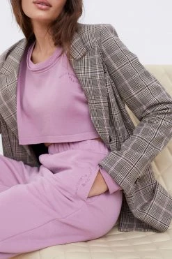 For Love & Leisure Josie Cropped Sweatshirt Shop