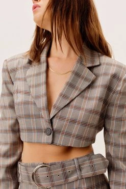 Ready-to-Wear Shop Kym Crop Blazer