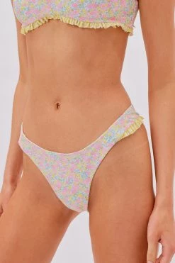 Swim Lotus Thong Bottom